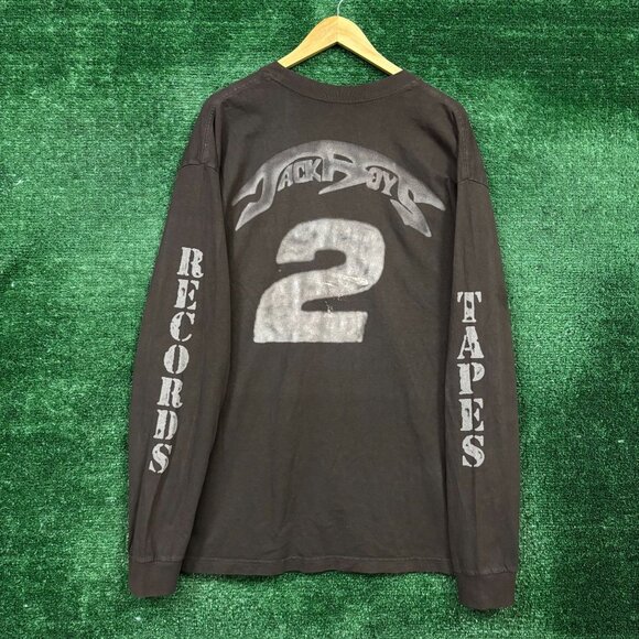 Cactus Jack Tapes Records Jackboys 2 Hip-Hop LS Shirt Size XXL - Picture 1 of 5